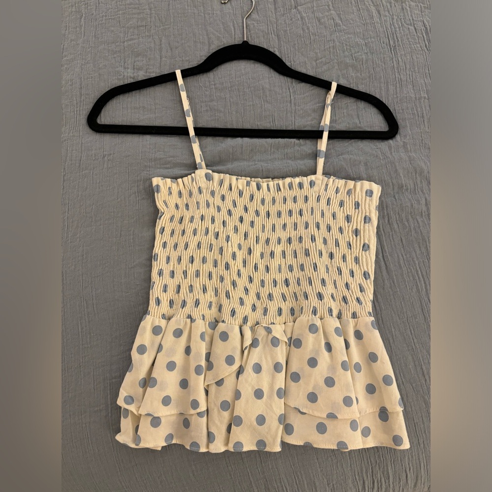 Zara peplum top